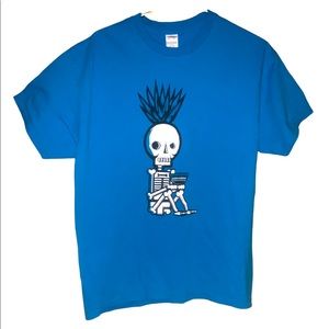 Mildgro tequila double sided graphics T-shirt Day of the dead